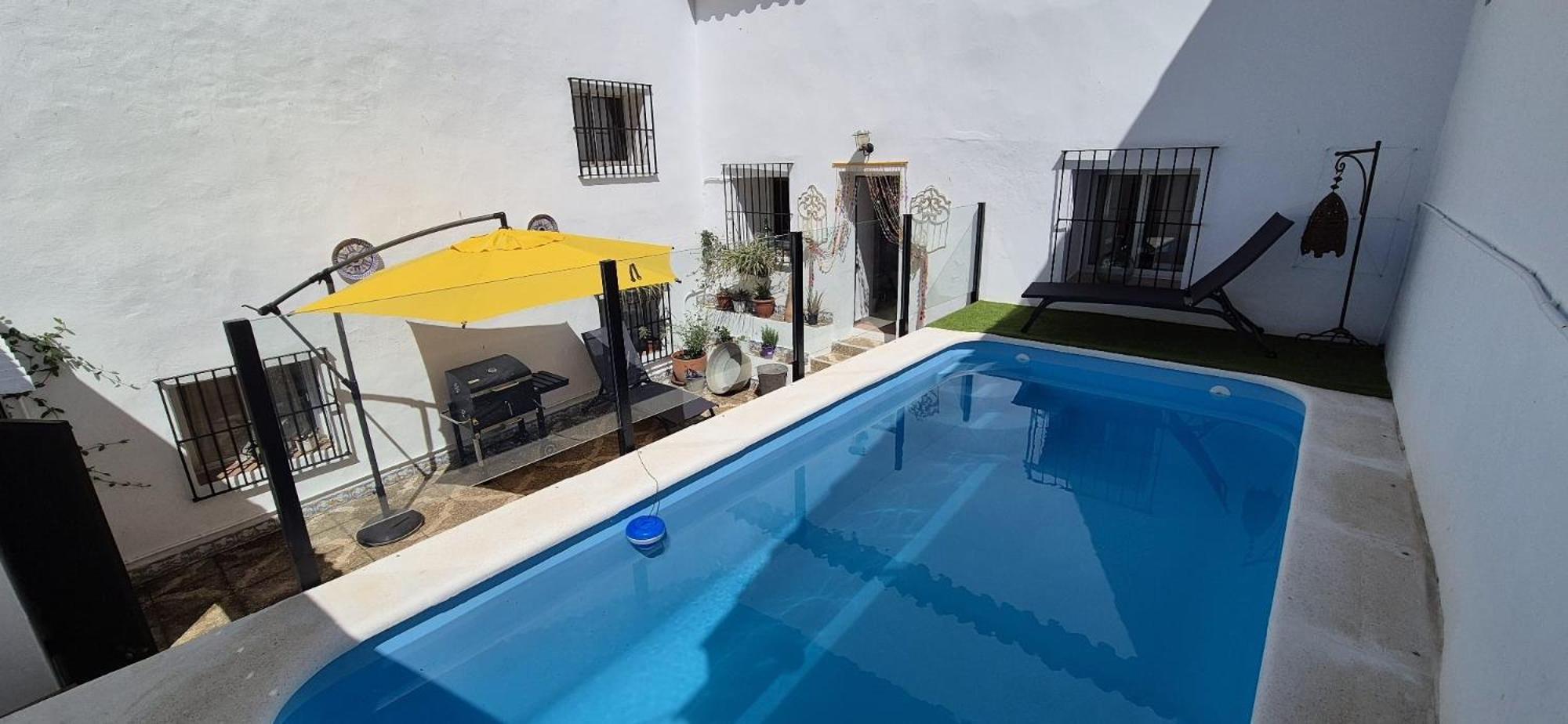 La Fresquita, Castano Del Robledo Villa Bagian luar foto
